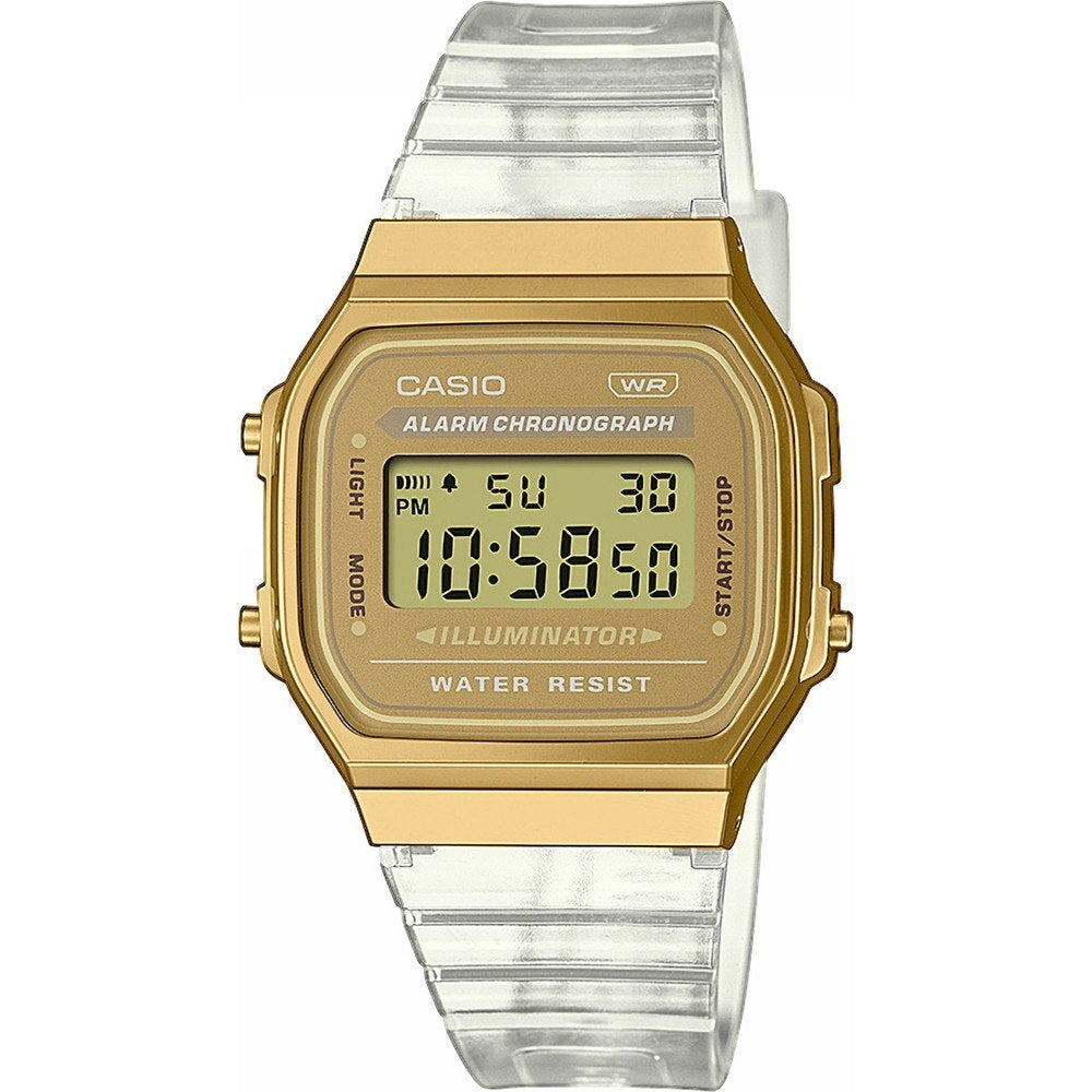 CASIO VINTAGE modelis ICONIC GOLD JELLY