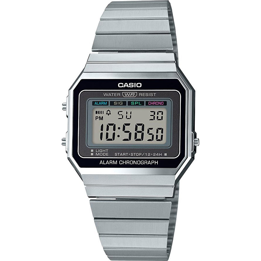 CASIO VINTAGE modelis ICONIC SLIM DESIGN - BLACK