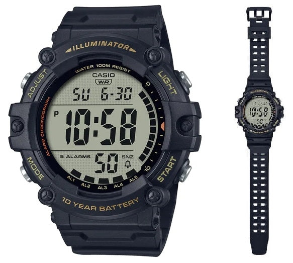 CASIO SPORT modelis ILLUMINATOR WORLDTIME - XL STRAP
