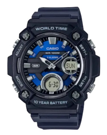 CASIO modelis OVERSIZE 10 YEAR BATTERY