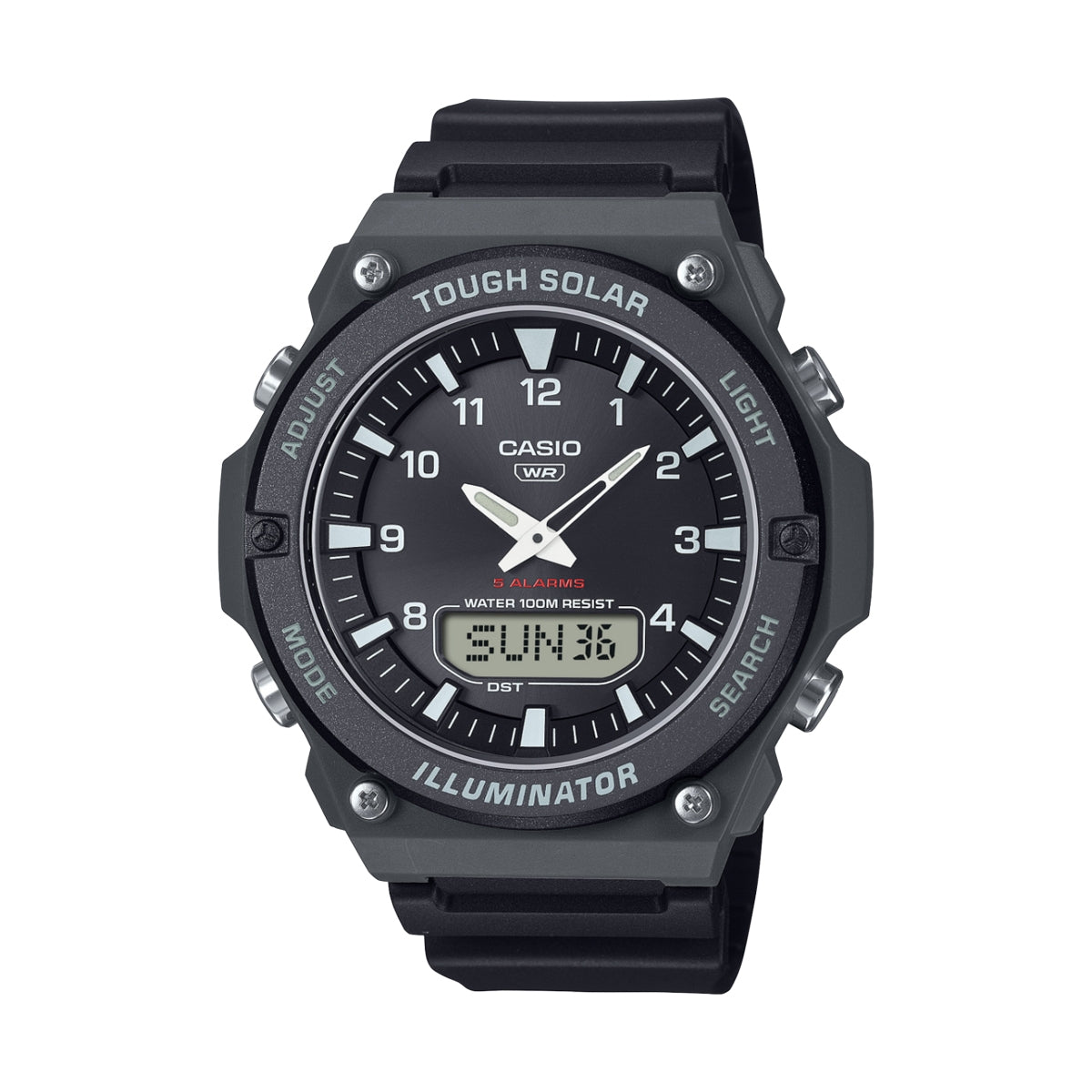 CASIO COLLECTION modelis TOUGH SOLAR - BLACK