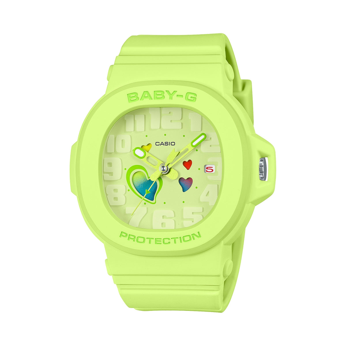 CASIO BABY-G modelis PLAYFUL HEART SERIES - YELLOW