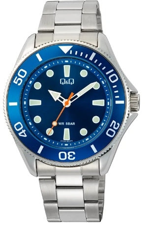 Q&Q modelis Masculine DIVER BLUE