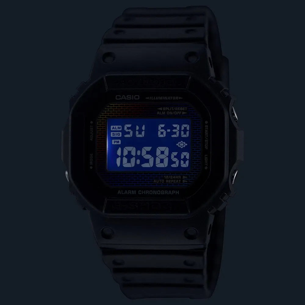 CASIO G-SHOCK modelis THE ORIGIN - RAINBOW BRICK WALL SERIE