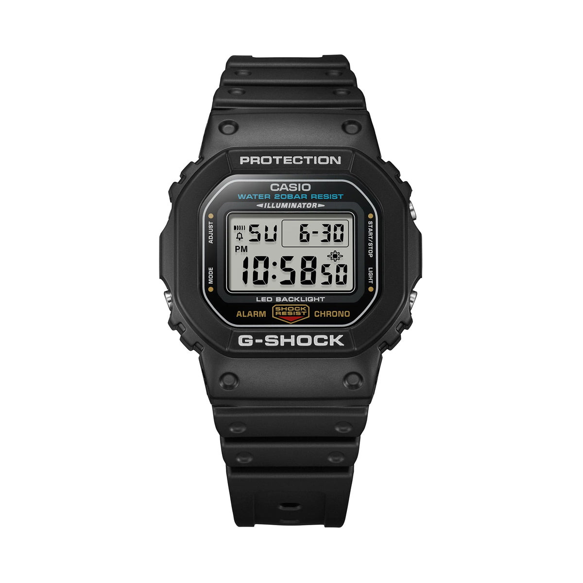 CASIO G-SHOCK modelis THE ORIGIN - BLOCK BLACK SERIE