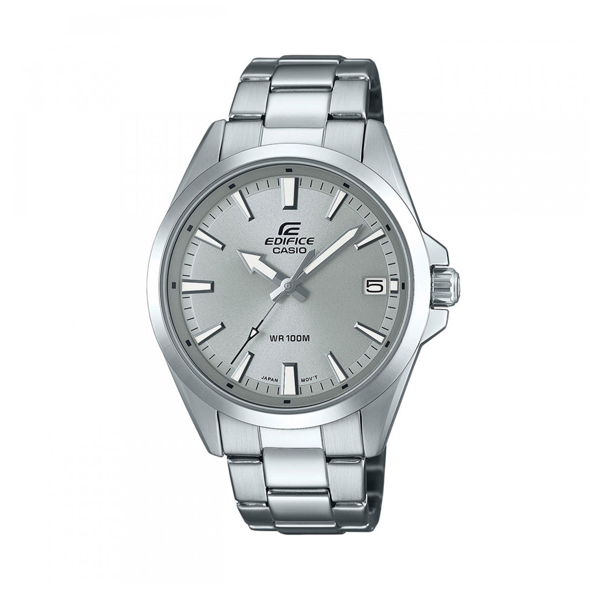 CASIO EDIFICE modelis CLASSIC DATE - SILVER