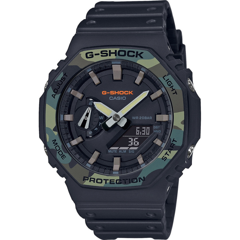CASIO G-SHOCK modelis OAK STREET UTILITY MILITARY SERIE