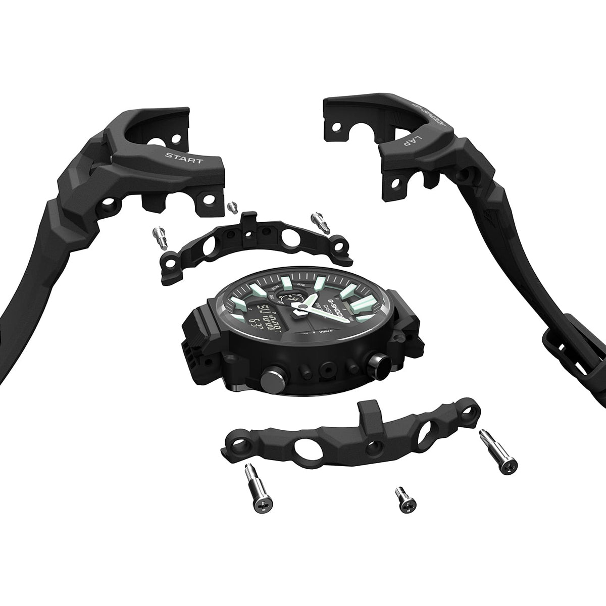 CASIO G-SHOCK modelis G-SQUAD Strap Tracker (Compatible with STRAVA)