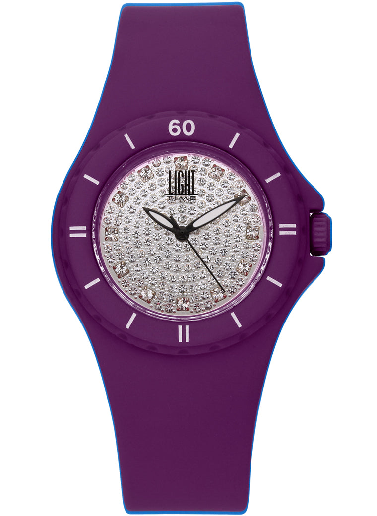 LIGHT TIME modelis Feminine DIVER - Purple