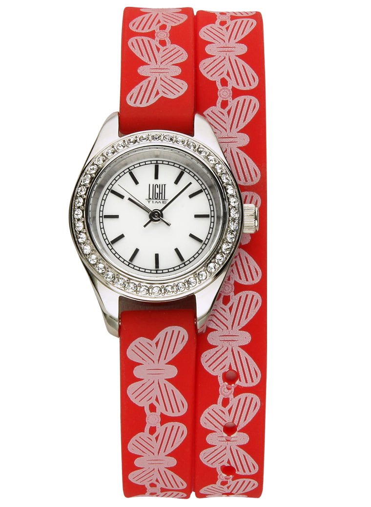 LIGHT TIME modelis ROCOCO - Red Strass