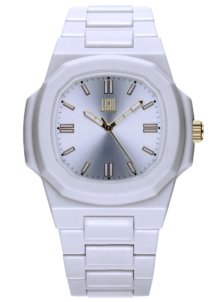 LIGHT TIME modelis VELVET NAUTILUS - White