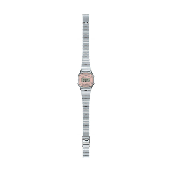 CASIO VINTAGE modelis ICONIC MINI STEEL - ANTIQUE PINK