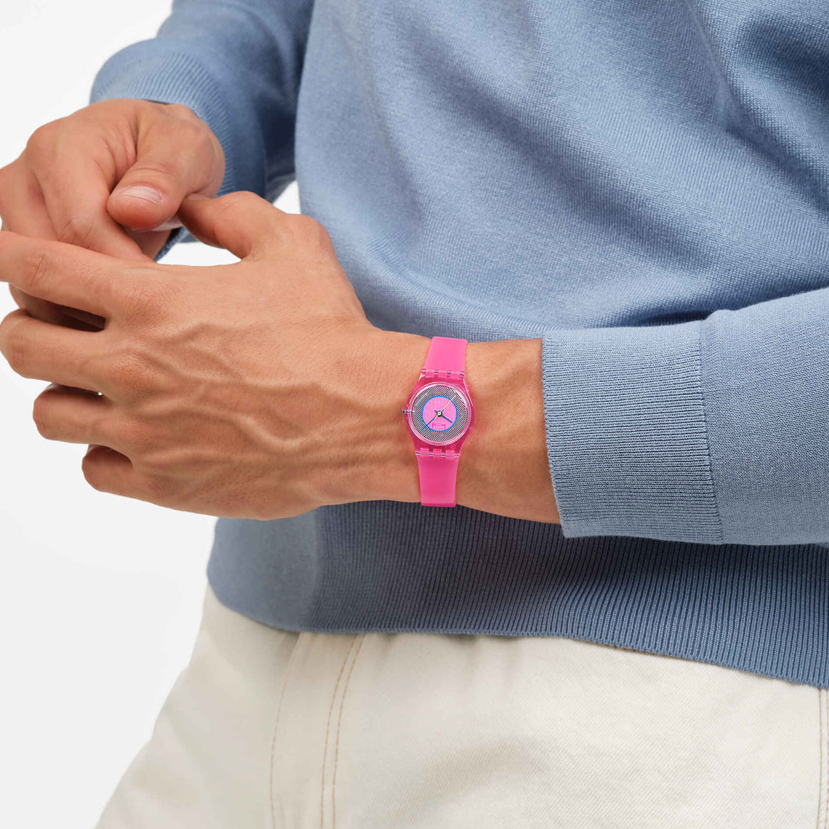 SWATCH PRISMATICALLY PINK LP166