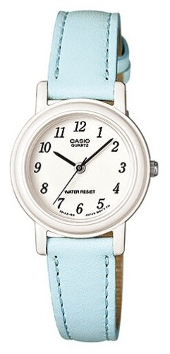 CASIO COLLECTION modelis POP Feminine. LEATHER - PASTEL BLUE
