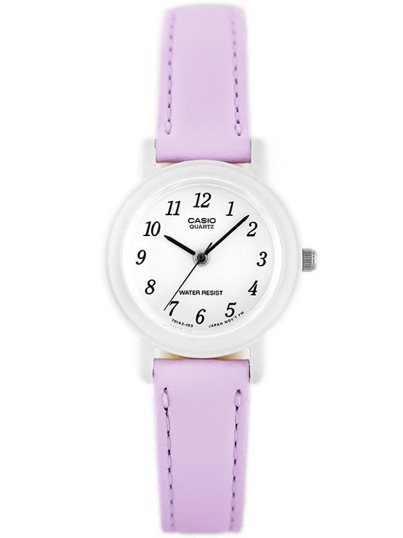 CASIO COLLECTION modelis POP LADY, LEATHER - PASTEL VIOLET