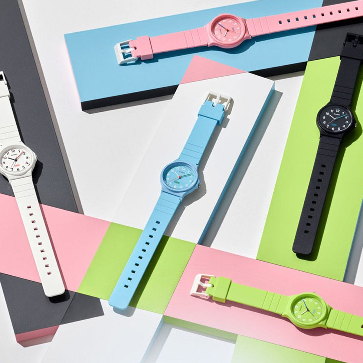 CASIO TIMELESS COLLECTION modelis POP - BIO RESIN STRAP - WHITE