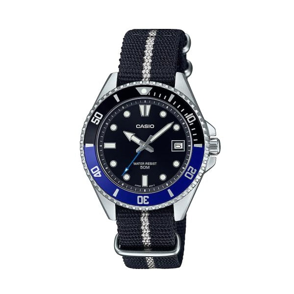 CASIO SPORT modelis DIVER COMPACT 50M - BLACK