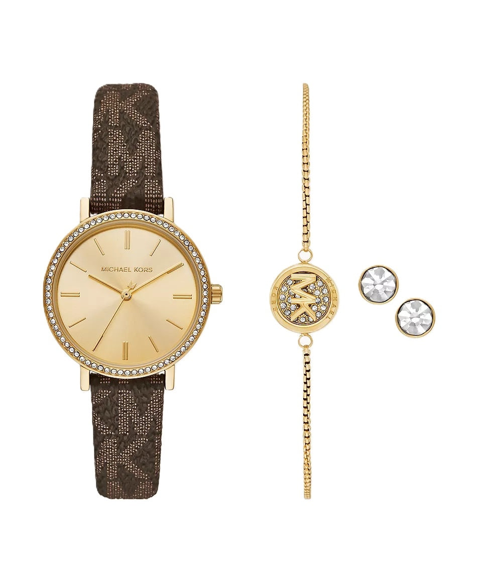 MICHAEL KORS modelis ADDYSON Special Pack + Bracelet + Earrings