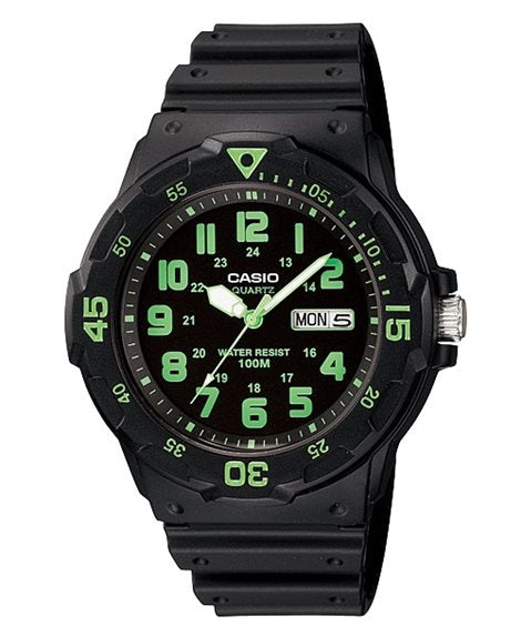 CASIO SPORT modelis DIVER 100M - BLACK
