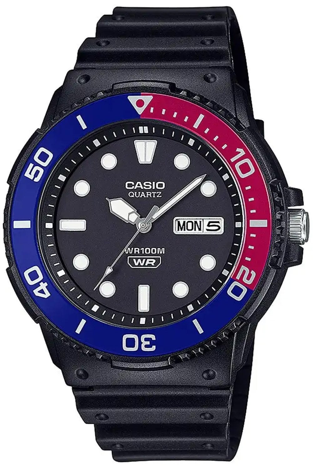 CASIO SPORT modelis DIVER 100M - BLACK