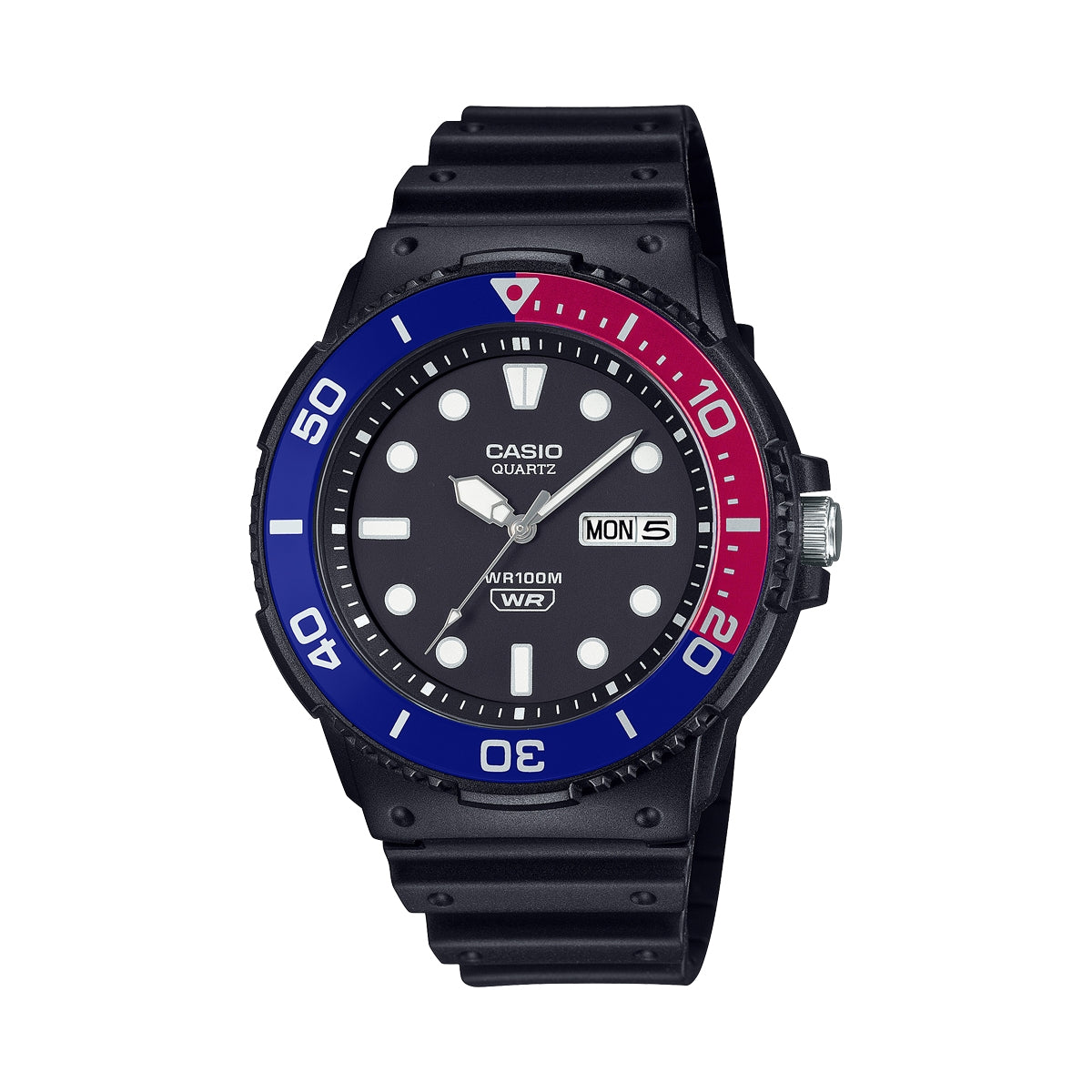 CASIO SPORT modelis DIVER 100M - BLACK