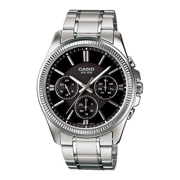 CASIO COLLECTION modelis MULTIFUNCTION CALENDAR - BLACK