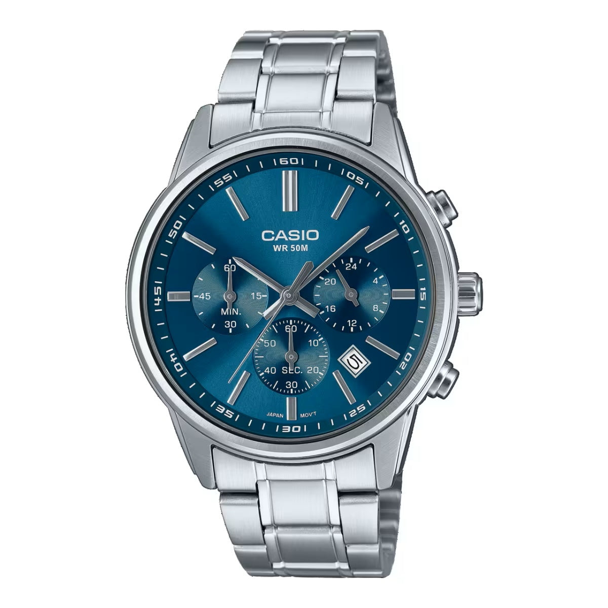 CASIO COLLECTION modelis CHRONO DATE - BLUE
