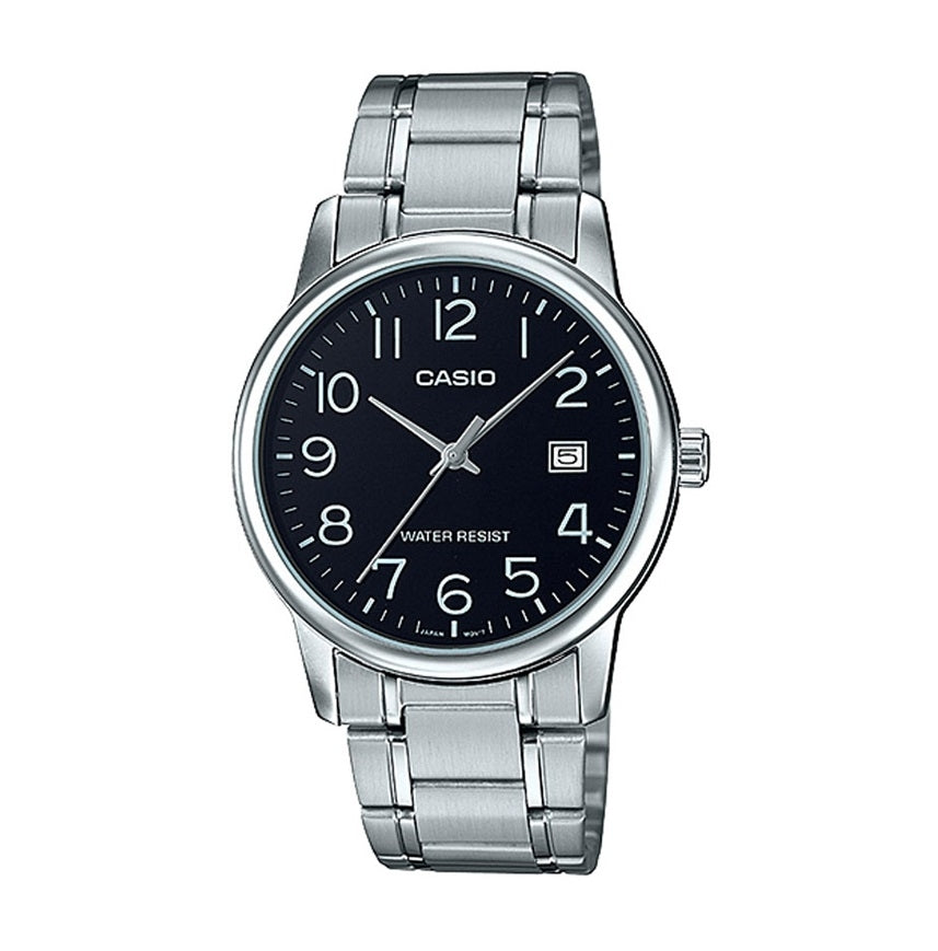 CASIO COLLECTION modelis DATE STEEL - BLACK