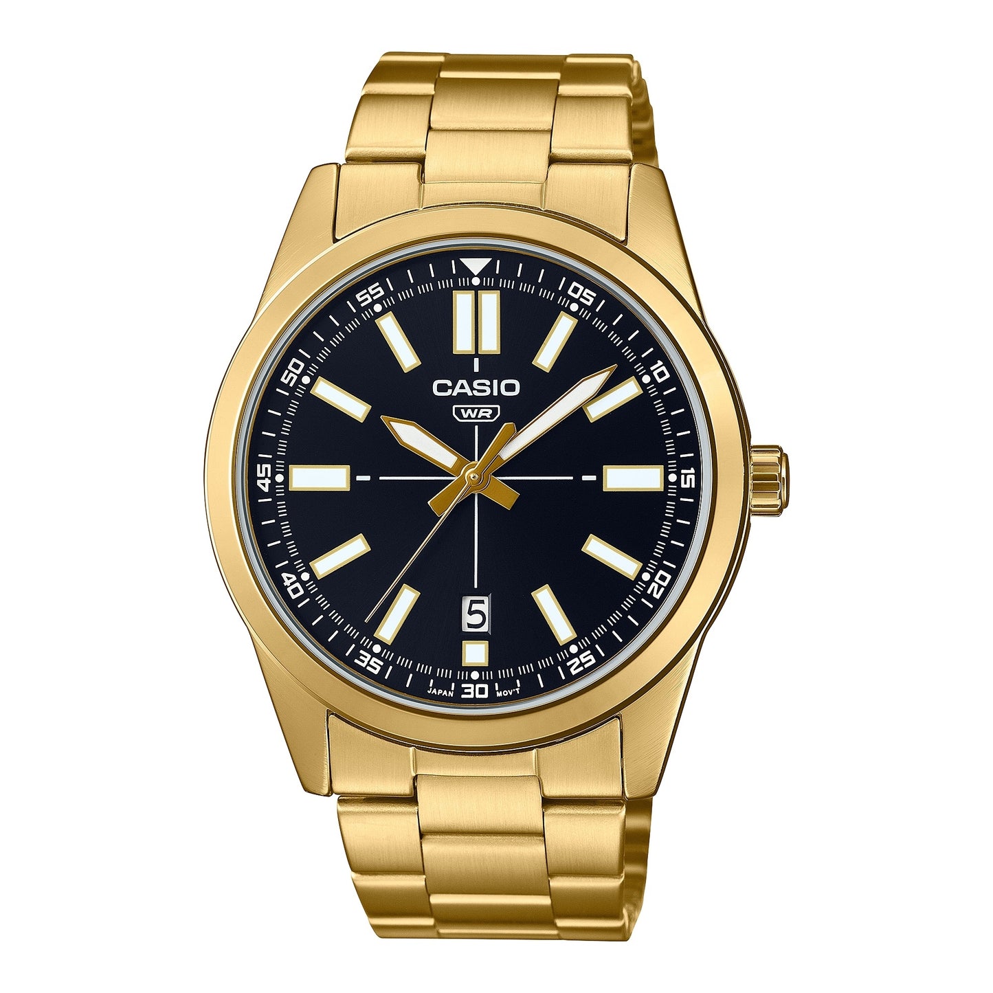 CASIO COLLECTION modelis CASUAL DATE GOLD - BLACK