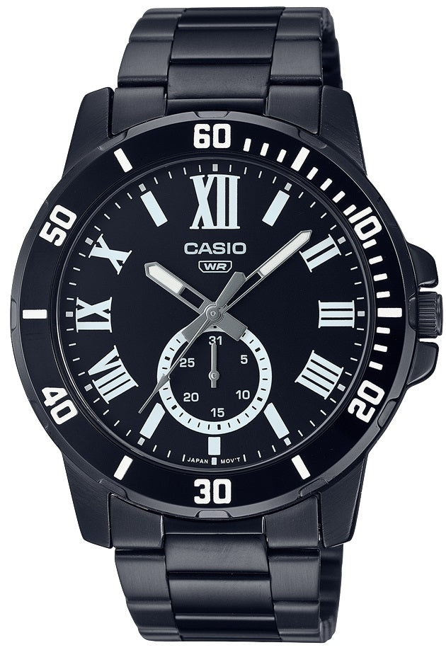 CASIO COLLECTION modelis DIVER DATE - BLACK