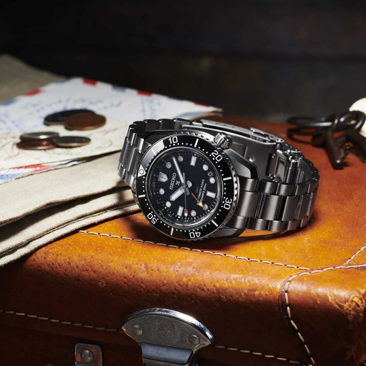 SEIKO PROSPEX modelis GMT DIVER'S 200M