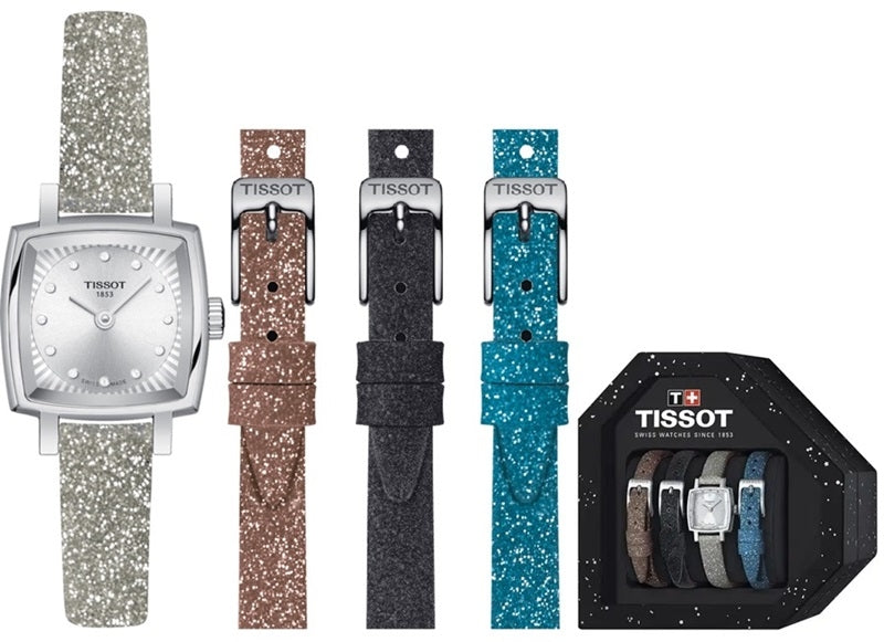 Модель TISSOT LOVELY W-Diamonds Special pack + 3 дополнительных ремешка