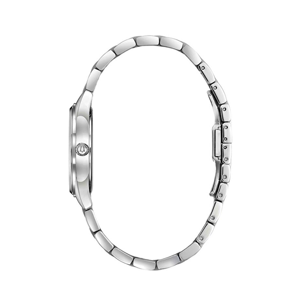 BULOVA Stainless Steel CLASSIC SUTTON MOP DIAMONDS LADY 96P199