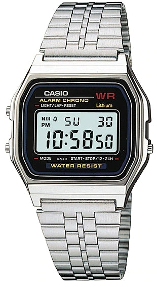 CASIO VINTAGE ICONIC - BLACK A-159WA-N1DF