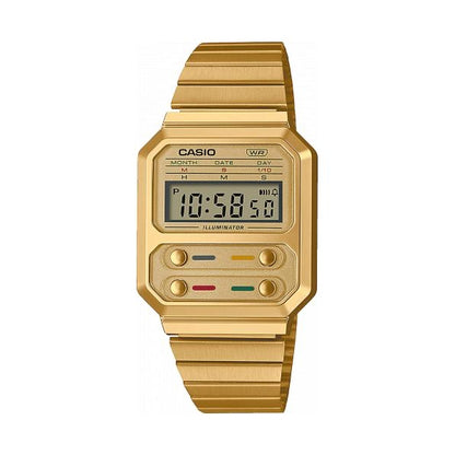 CASIO COLLECTION & VINTAGE WATCHES A100WEG-9AEF
