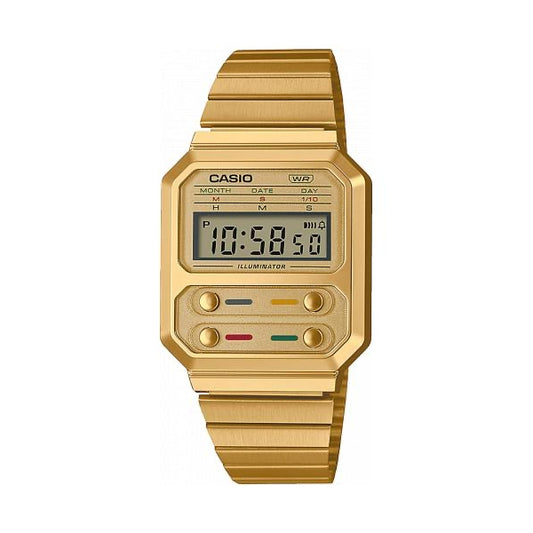 CASIO COLLECTION & VINTAGE WATCHES A100WEG-9AEF