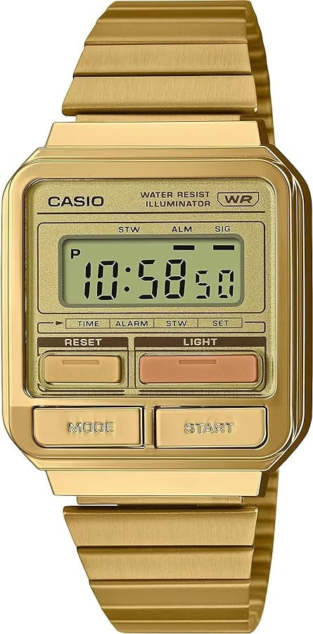 CASIO VINTAGE modelis EDGY COLLECTION GOLD