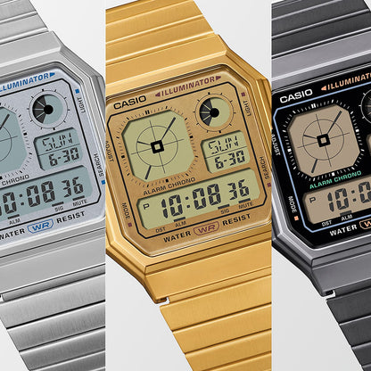 CASIO VINTAGE modelis RETRO FUTURE EDGY COLLECTION - FULL GOLD