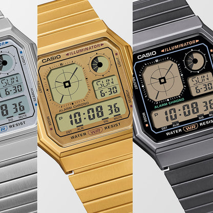 CASIO VINTAGE modelis RETRO FUTURE EDGY COLLECTION - FULL BLACK