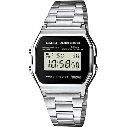 CASIO VINTAGE ICONIC - BLACK A158WEA-1EF