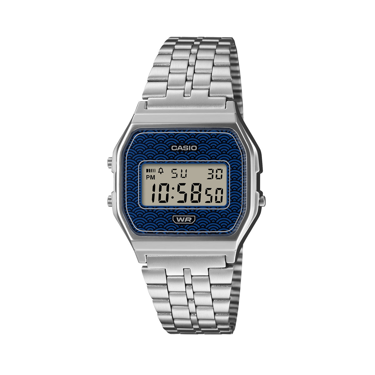 CASIO VINTAGE ICONIC - TRADITIONAL SEIGAIHA PATTERN Limited Edition - BLUE