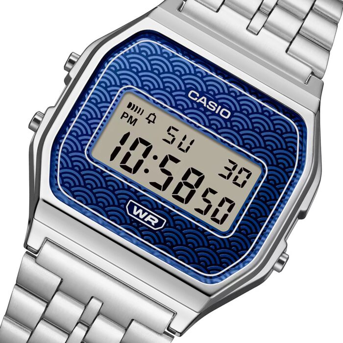 CASIO VINTAGE ICONIC - TRADITIONAL SEIGAIHA PATTERN Limited Edition - BLUE