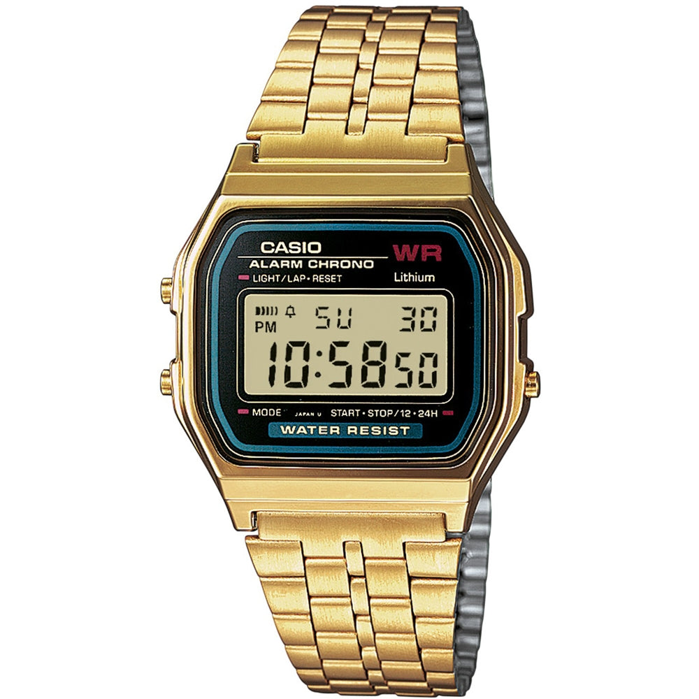 CASIO VINTAGE modelis ICONIC. GOLD - BLACK
