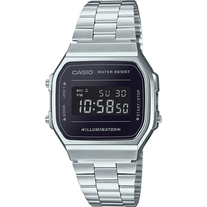 CASIO VINTAGE ICONIC - BLACK A168WEM-1EF