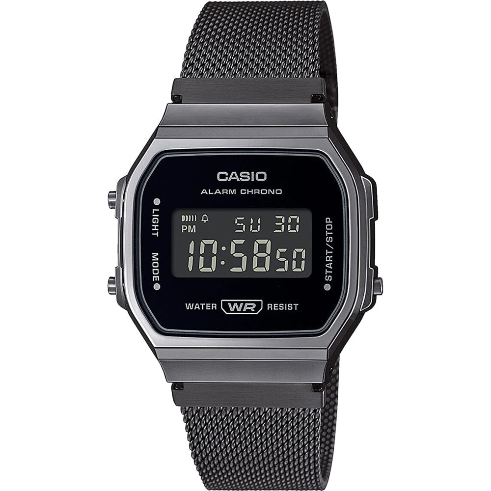 CASIO VINTAGE ICONIC - BLACK A168WEMB-1BEF
