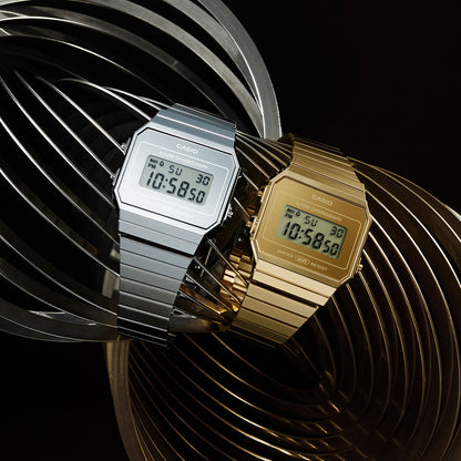 CASIO VINTAGE modelis ICONIC SLIM SILVER