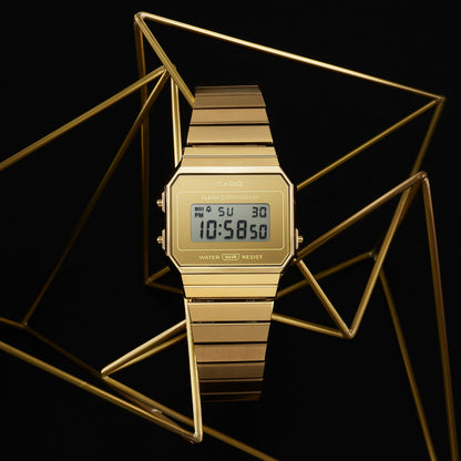 CASIO VINTAGE modelis ICONIC SLIM GOLD