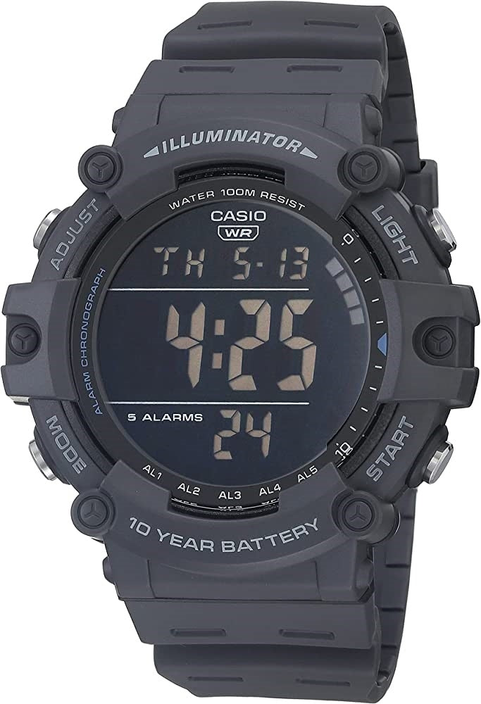 CASIO SPORT modelis ILLUMINATOR WORLDTIME 10 YEARS BATTERY
