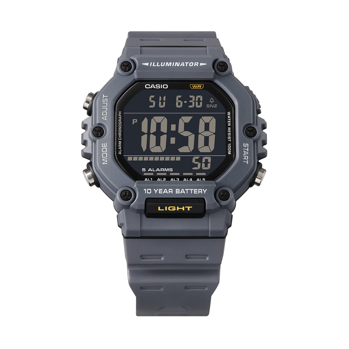 CASIO SPORT COLLECTION modelis OVERSIZE 10 YEARS BATTERY - AVIO
