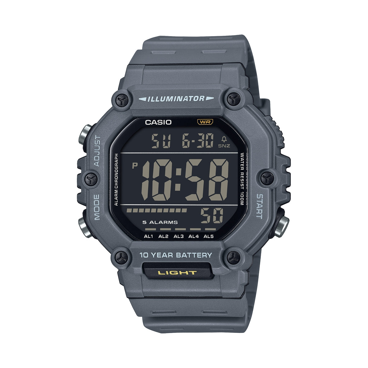 CASIO SPORT COLLECTION modelis OVERSIZE 10 YEARS BATTERY - AVIO